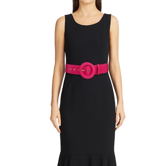 Carolina Herrera Circle Buckle Belt